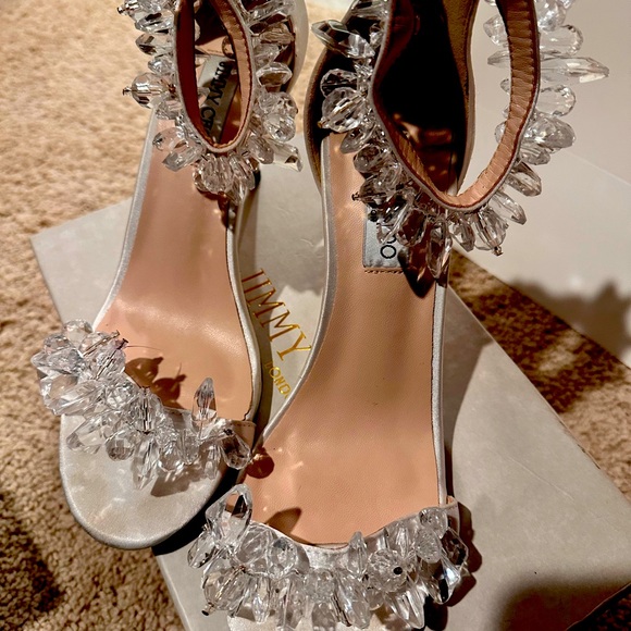 Jimmy Choo bridal heels - Picture 1 of 8